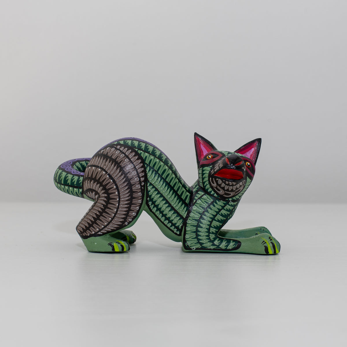 Alebrije gato artesanal