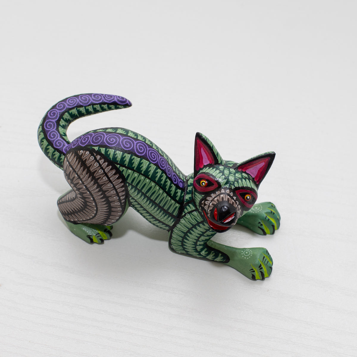 Alebrije gato artesanal
