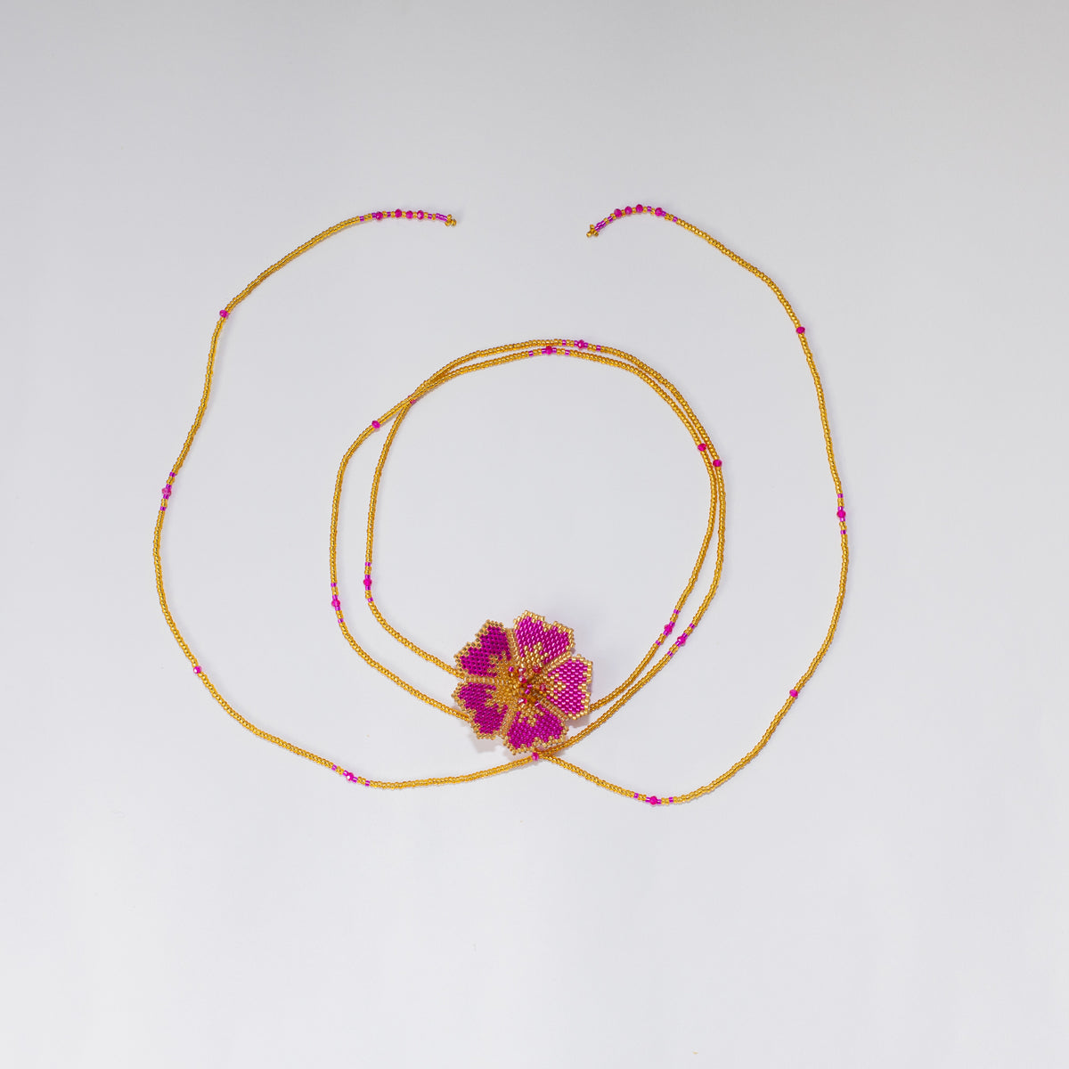 Collar Flor Huichol