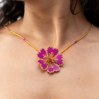 Collar Flor Huichol
