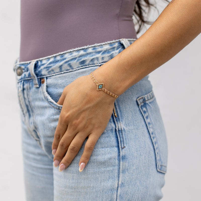 Pulsera ojo de dios