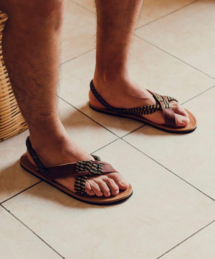 Sandalias Artesanales Caballero