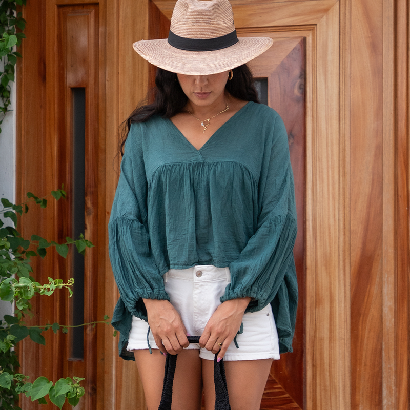 Blusa de manta Mariposa