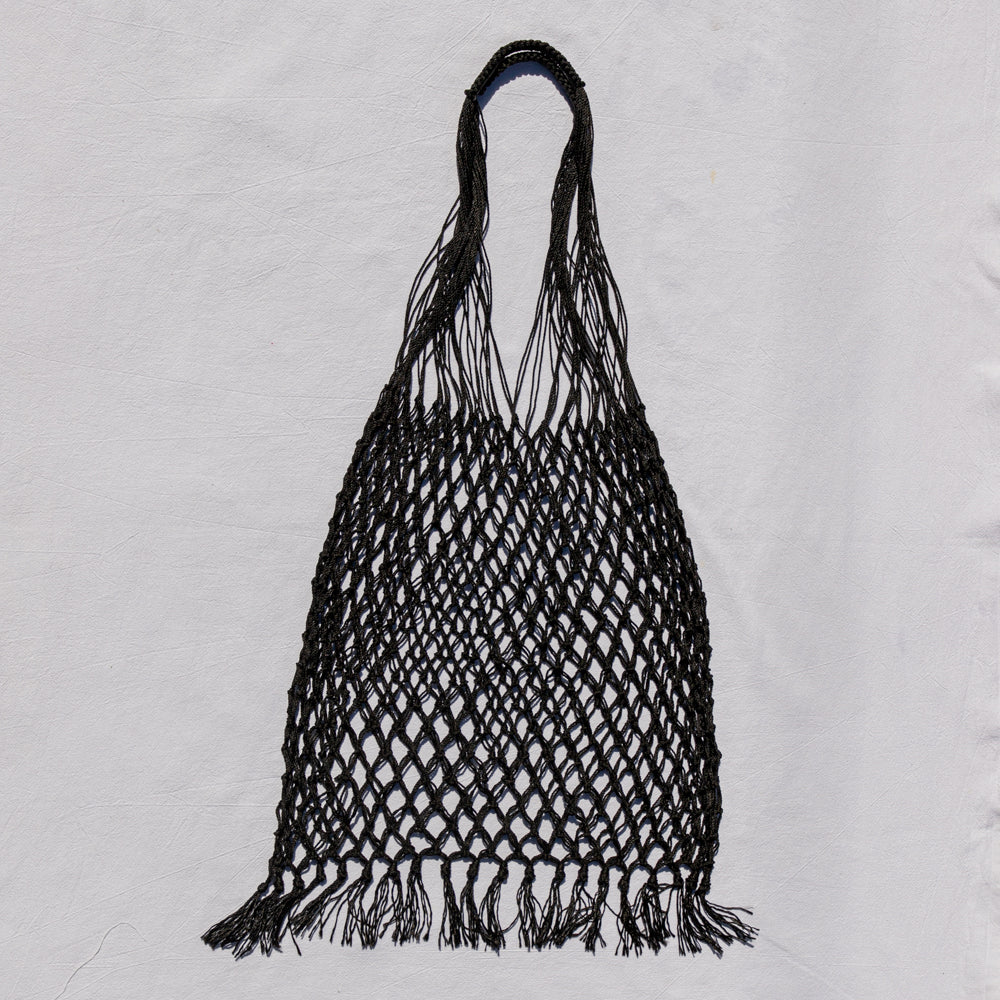 Bolsa tejida pesquera