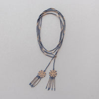 Collar corbatera huichol