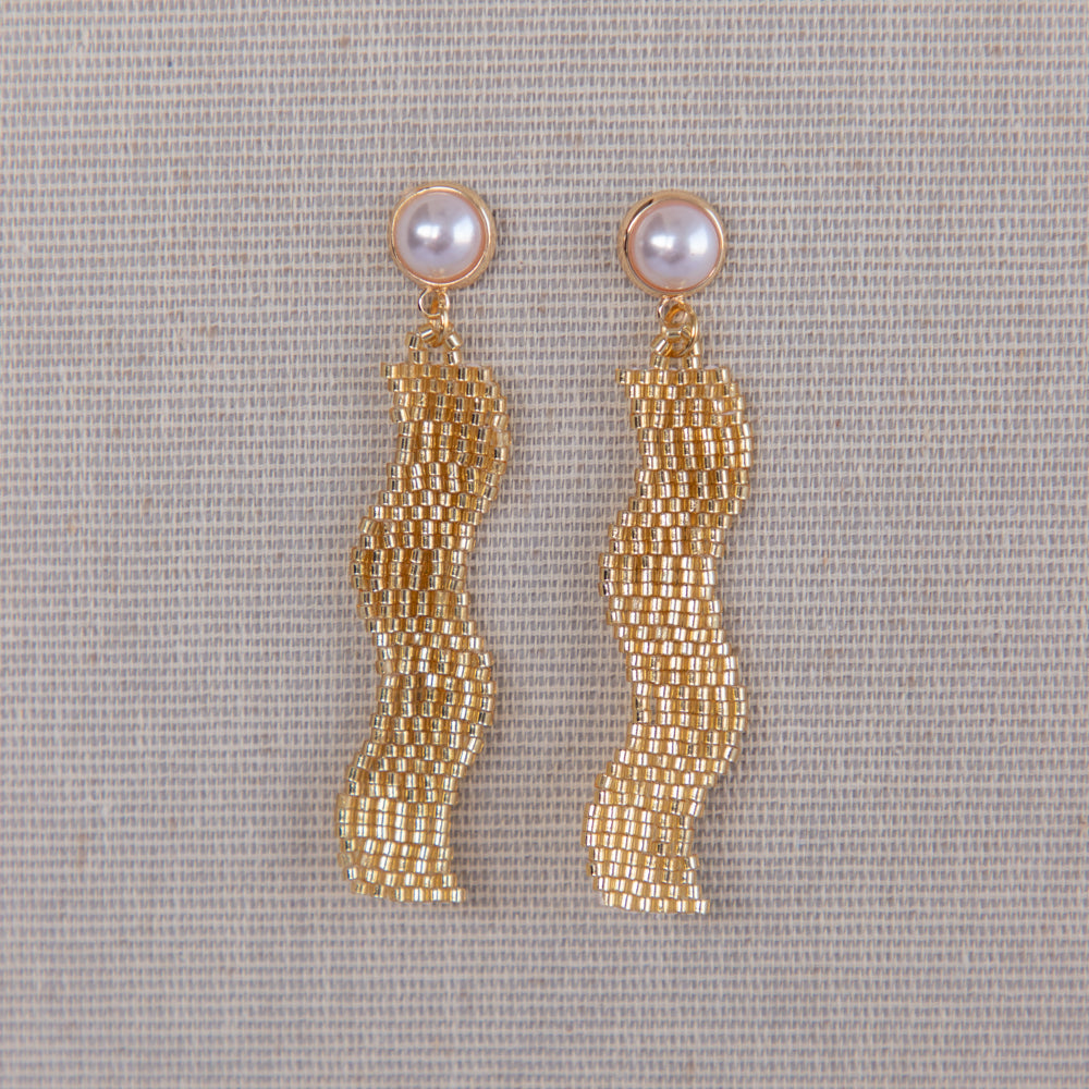 Aretes Chaquira Grandes 10